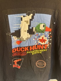 Nintendo Duck Hunt NES Retro Graphic T-Shirt Black Men&rsquo;s 3X 3XL