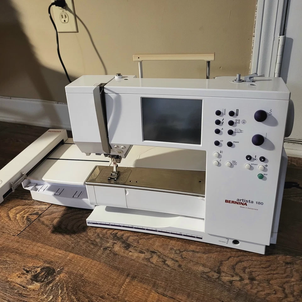 Bernina Artista 180 Computerized Sewing and Embroidery Machine W/ Module Case - Image 4 of 4