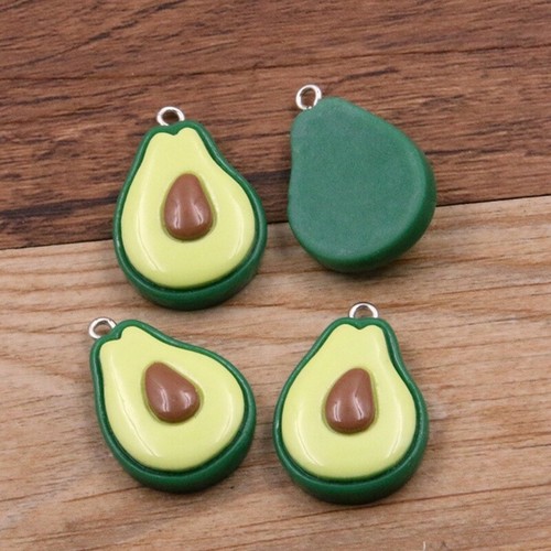 Comfortable Keyring Avocado Keychain Phone Charm Bag Pendant for Trendy Women - Zdjęcie 7 z 8