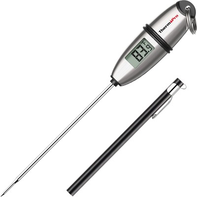 ThermoPro TP-02S Instant Read Meat Thermometer Digital Cooking Food Thermomet...