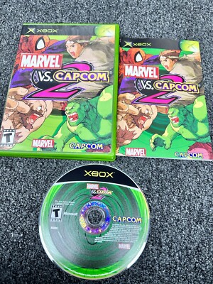 Xbox - Marvel VS Capcom 2 - Complete In Box excellent!