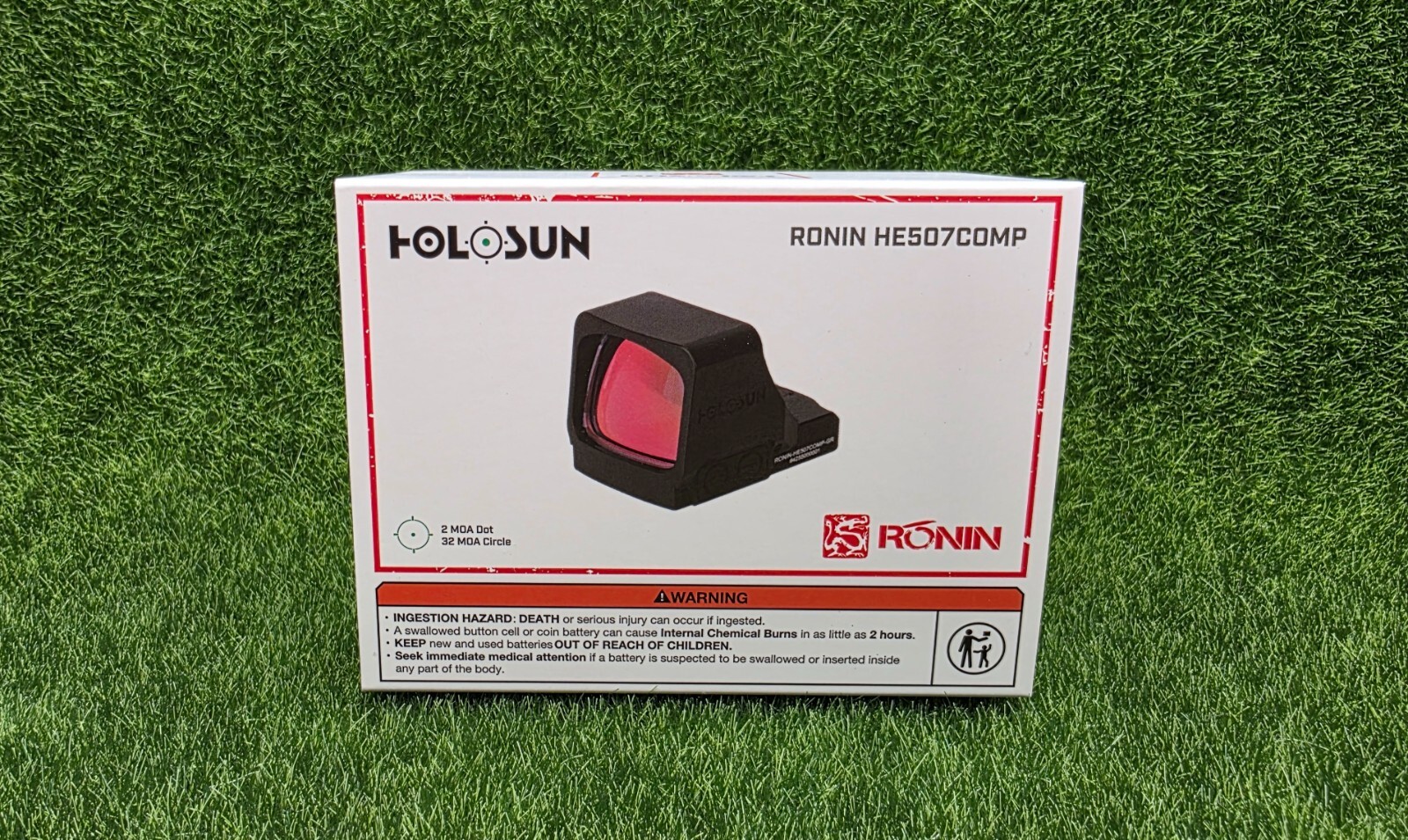 Holosun RONIN 507COMP Green Comp Reticle Reflex Sight w/Shake Awake HE507COMP-GR