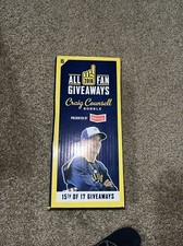 2016 MILWAUKEE BREWERS  Craig Counsell  BOBBLEHEAD NIB Just moved to Cubs!