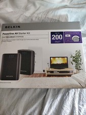 Belkin Powerline AV Starter Kit Up to 200 Mbps F5D4074
