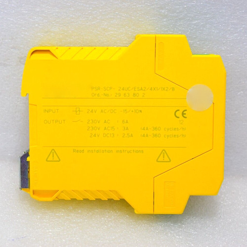 2963802 For Phoenix Contact PSR-SCP-24UC/ESA2/4X1/1X2/B Safety Relay | eBay