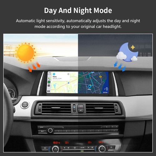10.25”Car Multimedia Screen For BMW 5 Series F10 F11 2010-2012 With CIC System - Picture 7 of 12