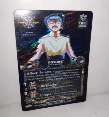S21 Yusuke Unleashed Unlimited Ed Dark Tournament Spirit Rare Yu