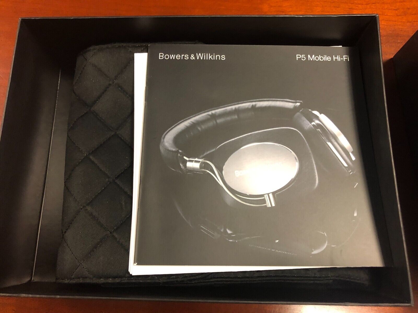 Bowers & Wilkins P5 series 2 WIRED Headphones - Black New | eBay