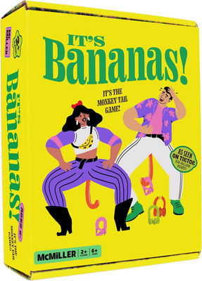 Bananas! Monkey Tail Game - Hilarious Party Fun for All Occasions