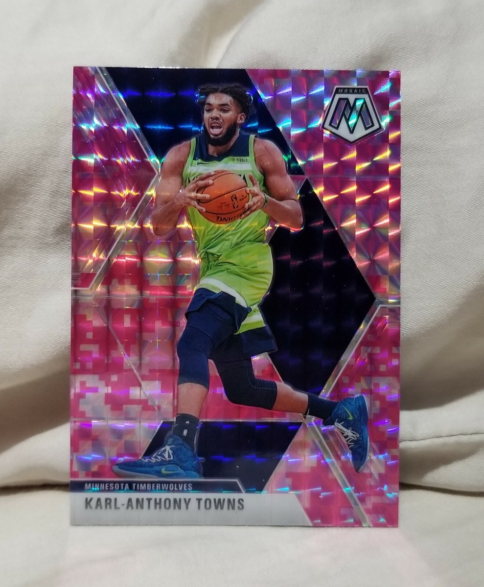karl anthony towns pink jersey