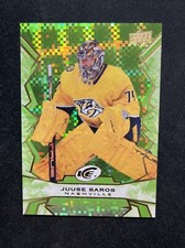 22-23 UD ICE Hockey Green Parallel 100 Juuse Saros