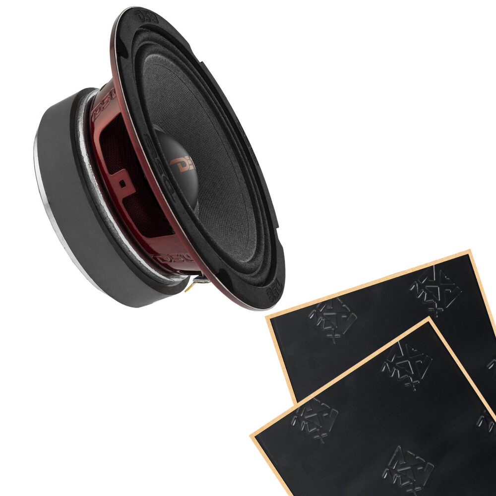 8-омный среднечастотный громкоговоритель серии DS18 PRO-X6 65 PRO-X с демпфированием звука 7290₽