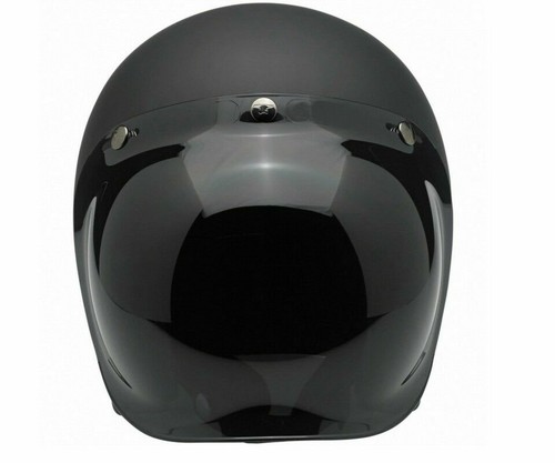 VISIERA BUBBLE BOLLA UNIVERSALE PER CASCHI CASCO PREMIER 3 BOTTONI FUME'  SCURO | eBay