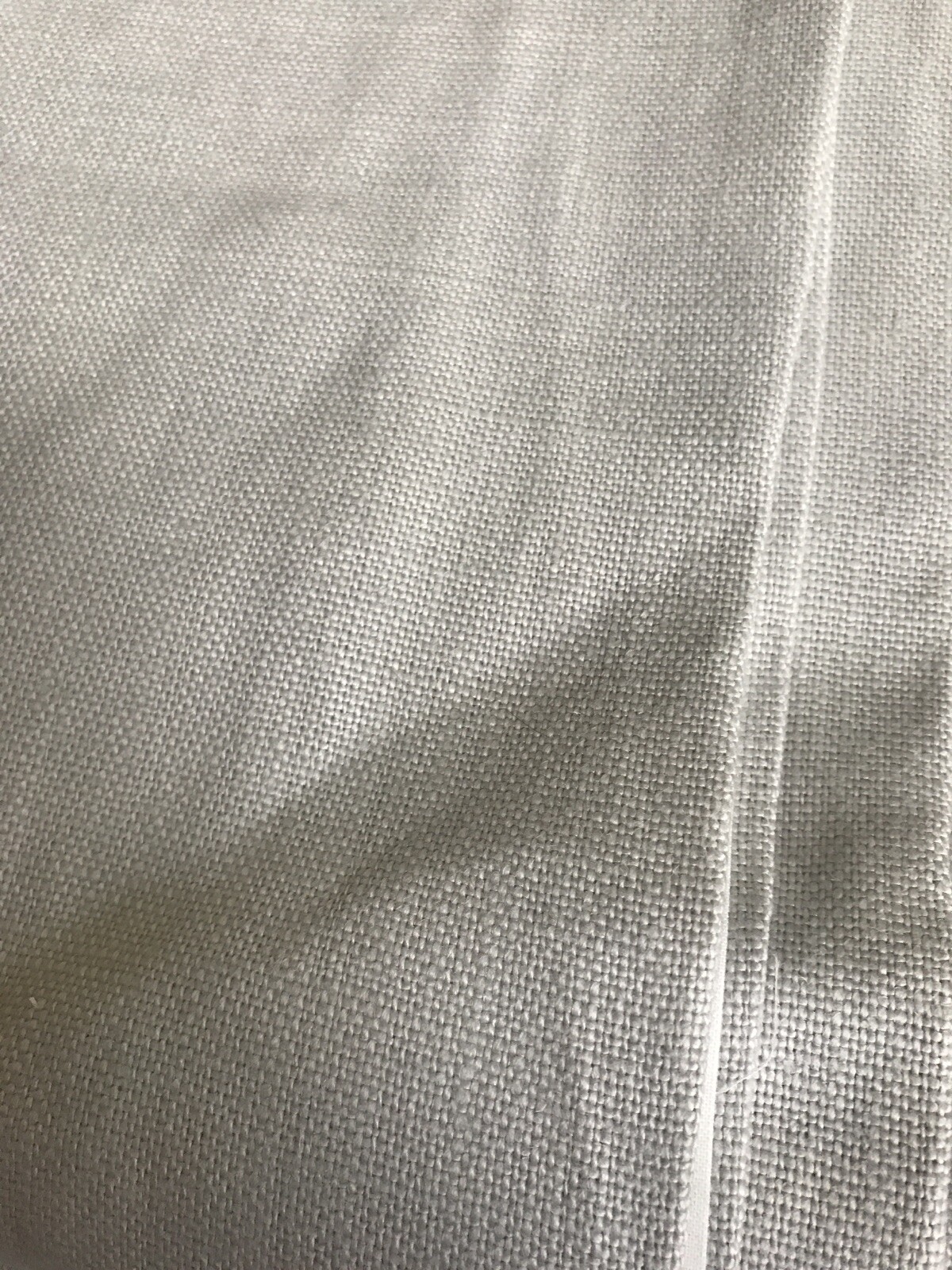 Restoration Hardware Belgian Linen Textured Drape 50x96 Mist eBay