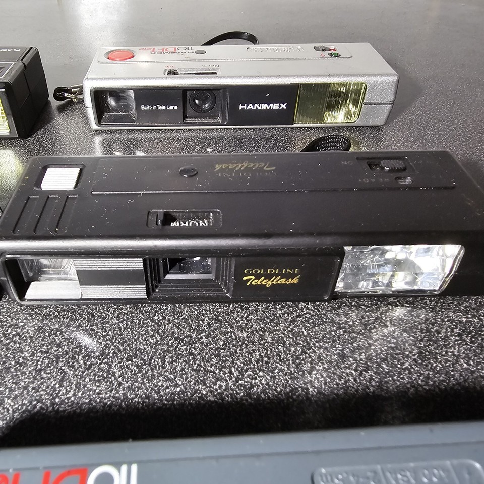 6x 110 Film Cameras Minolta, Hanimex, Goldline Tested & Working eBay