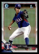 2018 Bowman Chrome Draft Refractors #BDC174 Leury Tejada