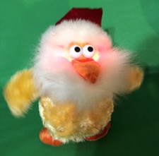 Dan Dee Collector's Choice Plush Sings Dances Lights The Chicken Dance Santa Hat