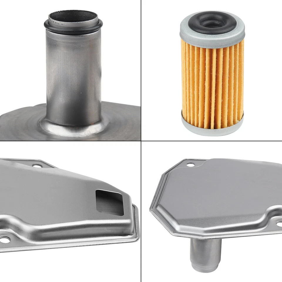 3Pcs Transmission Oil Filters W/Pan Gasket For 2012-2019 NISSAN SENTRA VERSA Foto 3 de 4