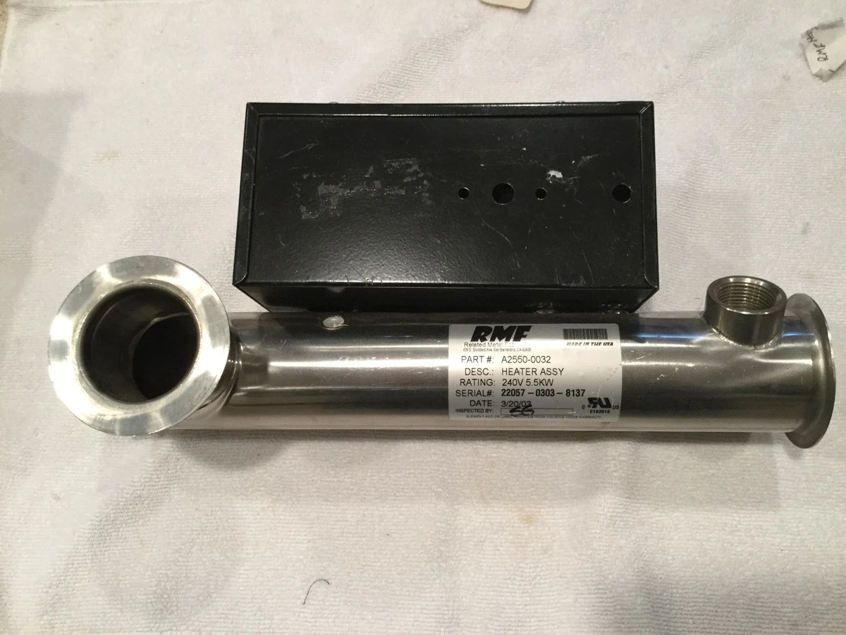 RMF spa heater assembly #A2550-0032 240v / 5.5Kw | eBay