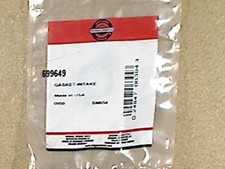 Genuine OEM Briggs & Stratton 699649 Intake Gasket * Made in USA * US Seller