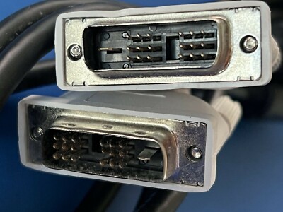 5 Foot DVI-D Single Link Male to Male 18+1 Pin Monitor Video Cable 5'