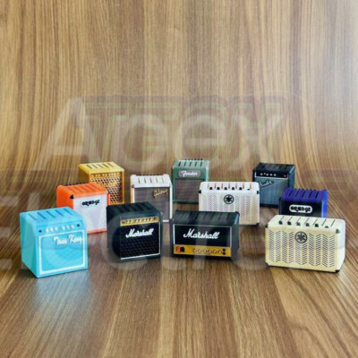 Guitar Picks Holder 3D Printed Amp Guitar Pick Holder Box Organizer Storage