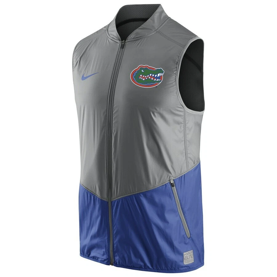 Florida Gators Nike HyperElite Men's Basketball Vest Grey Royal Blue Adult Large - Image 2 of 3