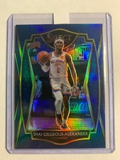2020-21 Select Premier Level Blue Prizm #119 Shai Gilgeous-Alexander OKC Thunder