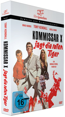 Kommissar X jagt die roten Tiger - Regie: Dr. Harald Reinl - Filmjuwelen DVD