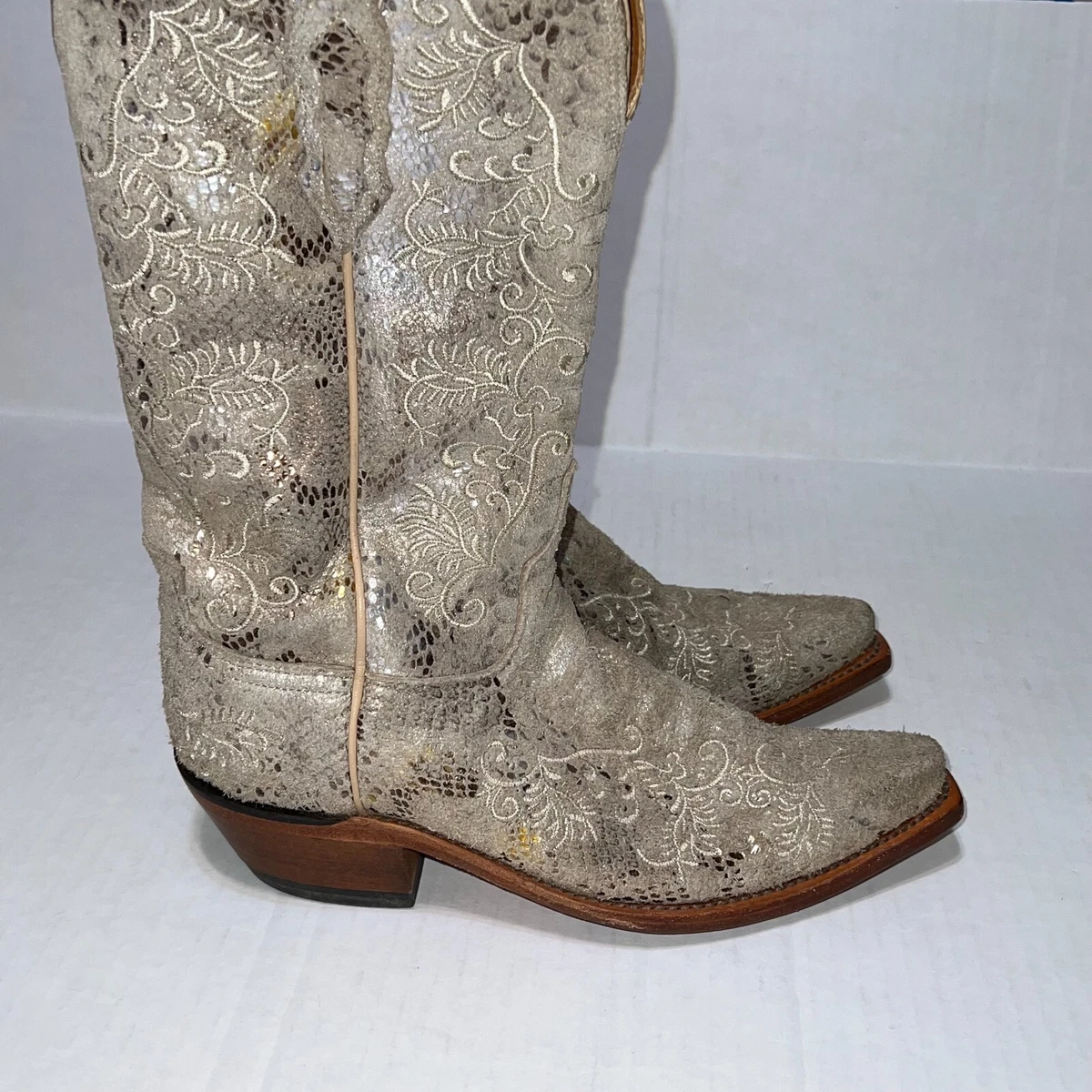 Lucchese snakeskin shop cowboy boots