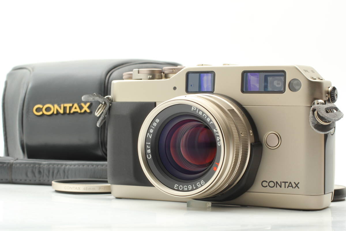 CONTAX G1 Carl Zeiss Planar ストロボ付き - フィルムカメラ