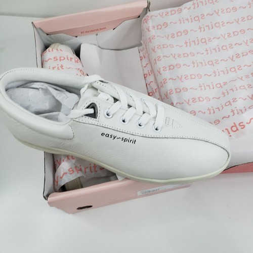 Easy Spirit AP1 Leather Walking Shoes in White - Size 7 - Picture 4 of 7