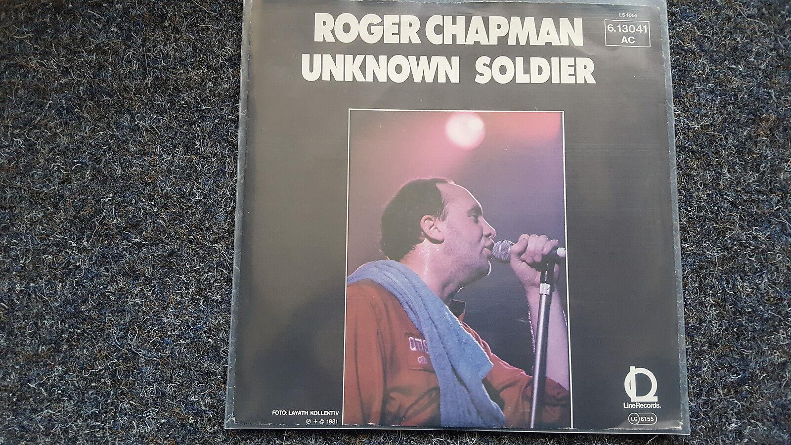 7"" Single Vinyl Roger Chapman - Unknown soldier GERMANY