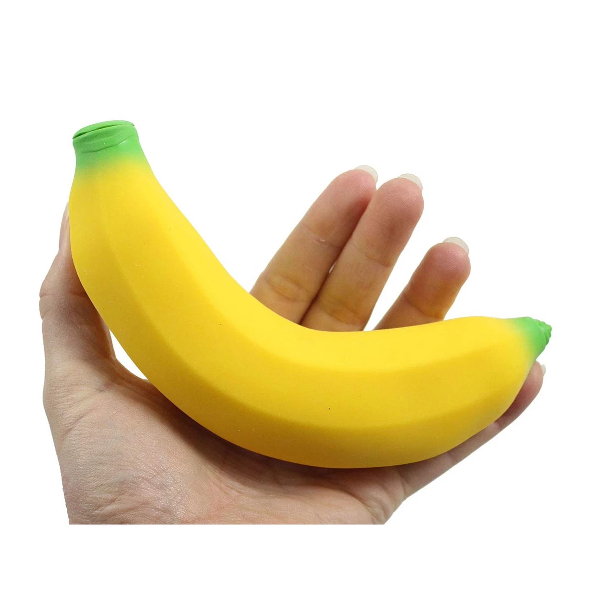 Sand Filled Banana Moldable Sensory Stress Squeeze Fidget Toy ADHD
