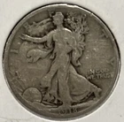 1918 WALKING LIBERTY Silver HALF DOLLAR  VG Free Shipping With Five Items A2