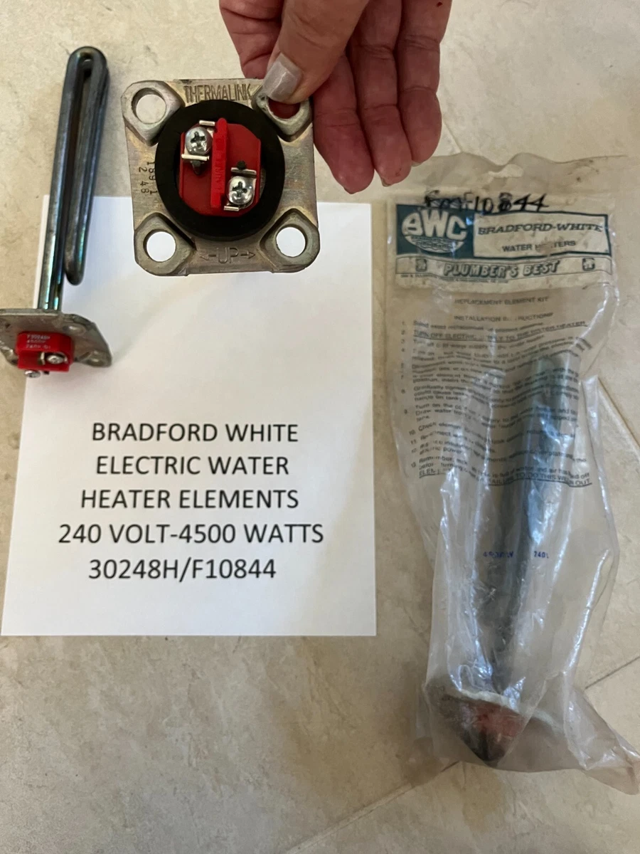 NEW BRADFORD WHITE ELECTRIC WATER HEATER ELEMENT | eBay