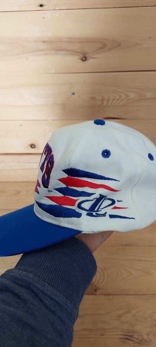 NFL Giants Logo Athletic ナイロン　ヴィンテージ　90s Vtg Logo Athletic Diamond Cut Hat NFL New York Football