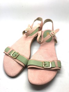 Sandalias Mujer De Cuero Mujer Pierone Talla 41 Color Rosa Nuevo | eBay