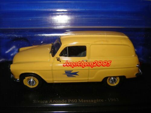 Miniature Dinky Toys Atlas Simca 1500 Bleu Clair 1/43 - Avec Bagages - Boîte NEUF