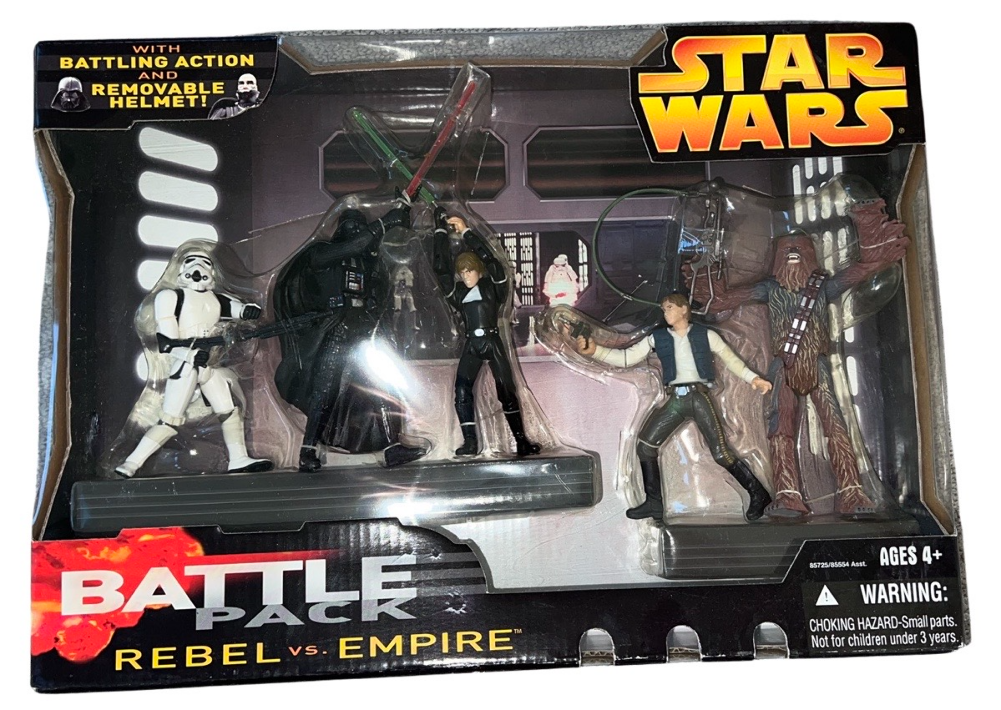 Hasbro Star Wars battle pack Jedi vs Separatists and Rebel vs Hasbro Star Wars battle pack Jedi vs Separatists and Rebel vs