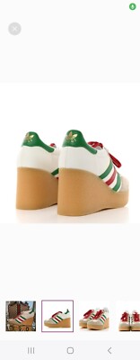 Gucci  Adidas Gazelle Wedge Sneakers 41.5 | eBay