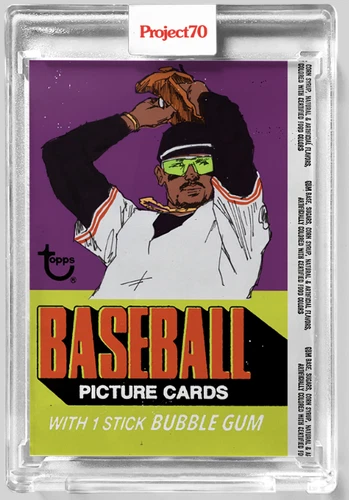 Topps Project 70 Wax Wrapper 1977 by Jacob Rochester #905 Lowest Print Run: 474