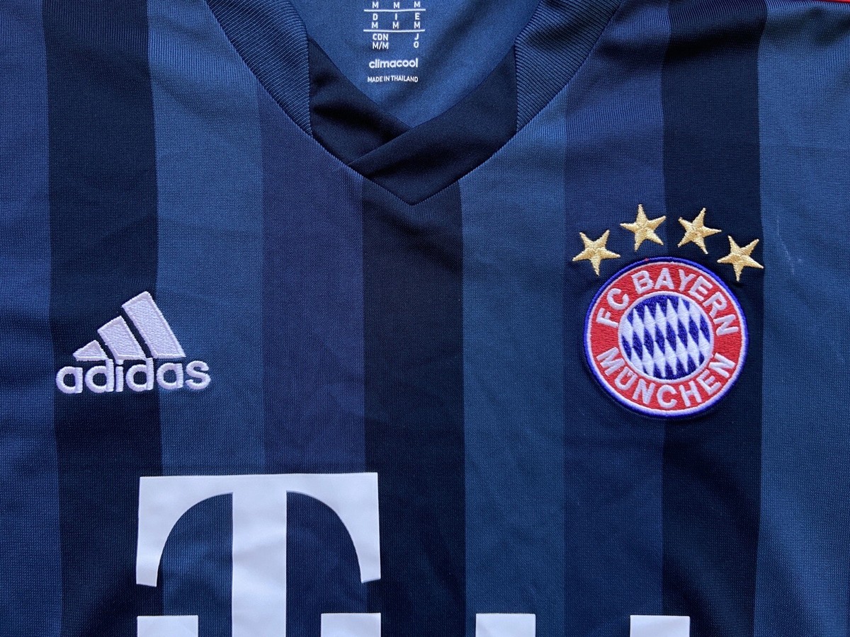 BAYERN MÜNICH 2013 2014 THIRD FOOTBALL SHIRT SOCCER JERSEY ADIDAS