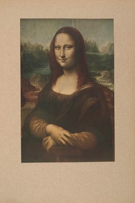 Mona Lisa   19th Century Art Print - 24x36  - Premium   Art Print 200GSM paper