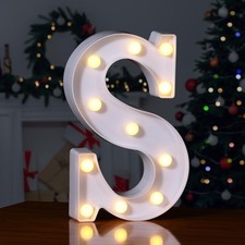 Letter Lights Sign Marquee Light Up Letters Sign for Night Light Wedding/Part...