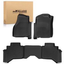 Heavy Duty Black Floor Mats For Dodge Ram 1500 2500 3500 Quad 2002-2009 Heavy Duty Black Floor Mats For Dodge Ram 1500 2500 3500 Quad 2002-2009