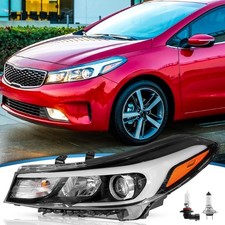 Kia Forte 2017 2018 Halogen Headlight Driver Side