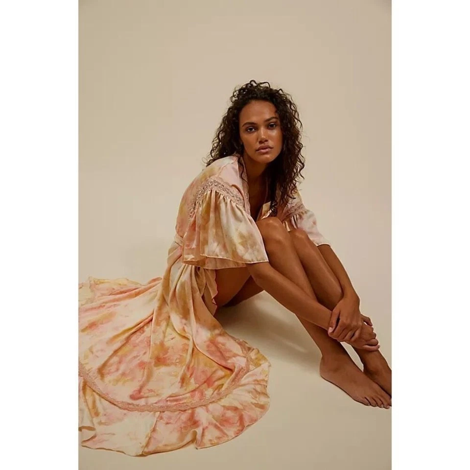 Bata lavada Intimately Free People Moonbeams para mujer talla XL NUEVA SIN ETIQUETAS Foto 2 de 4