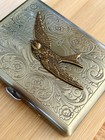 Swallow Bird Cigarette Case RDIF Wallet Business Credit Card Case Victorian Look