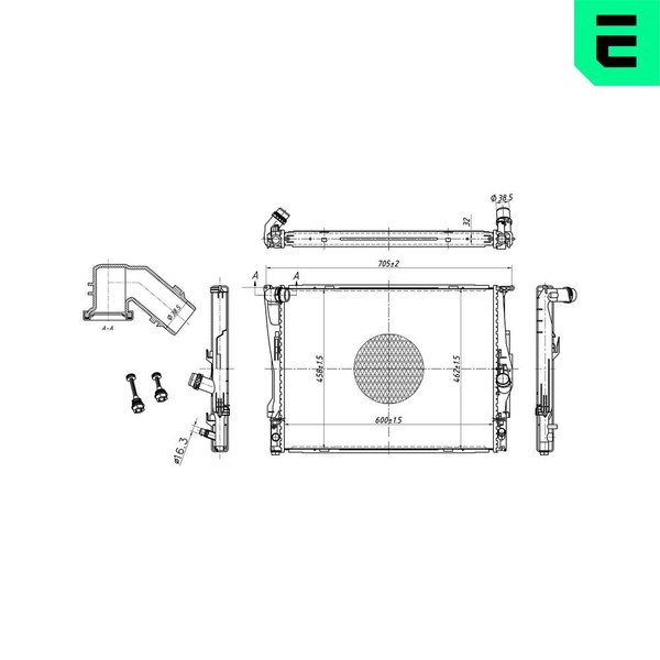 ERA MotorküHler WasserküHler KüHlmittelküHler FüR BMW 1Er 116I 118I 120I 3Er-image